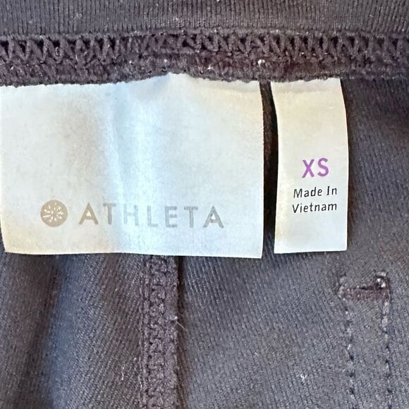 ATHLETA women's black zipper pocket joggers size xs - Picture 8 of 10